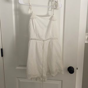 white cami romper